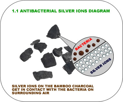 Bamboo Charcoal - Silver Ion